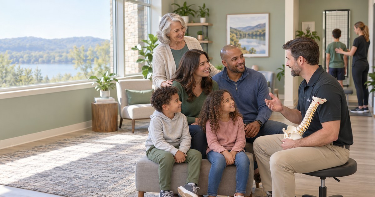 How Visiting a Family Chiropractor Farragut TN Improves Family Wellness